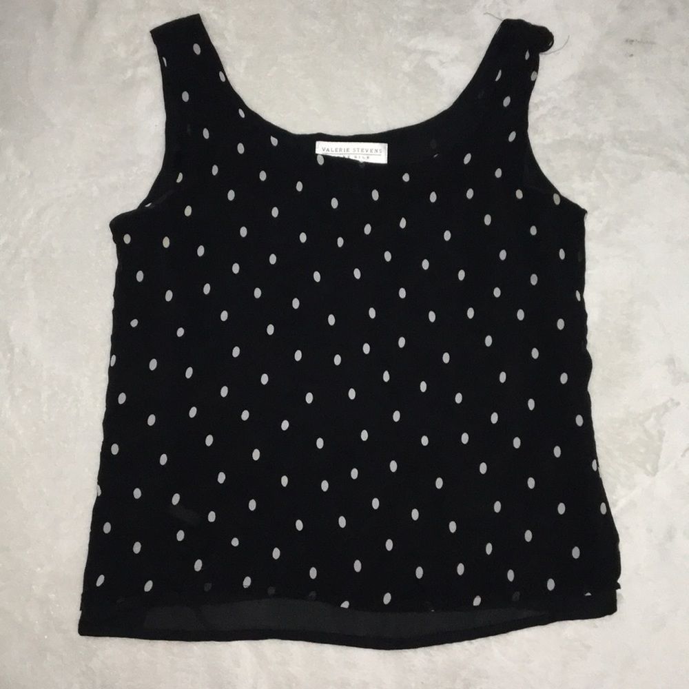 Cute polka dot tank